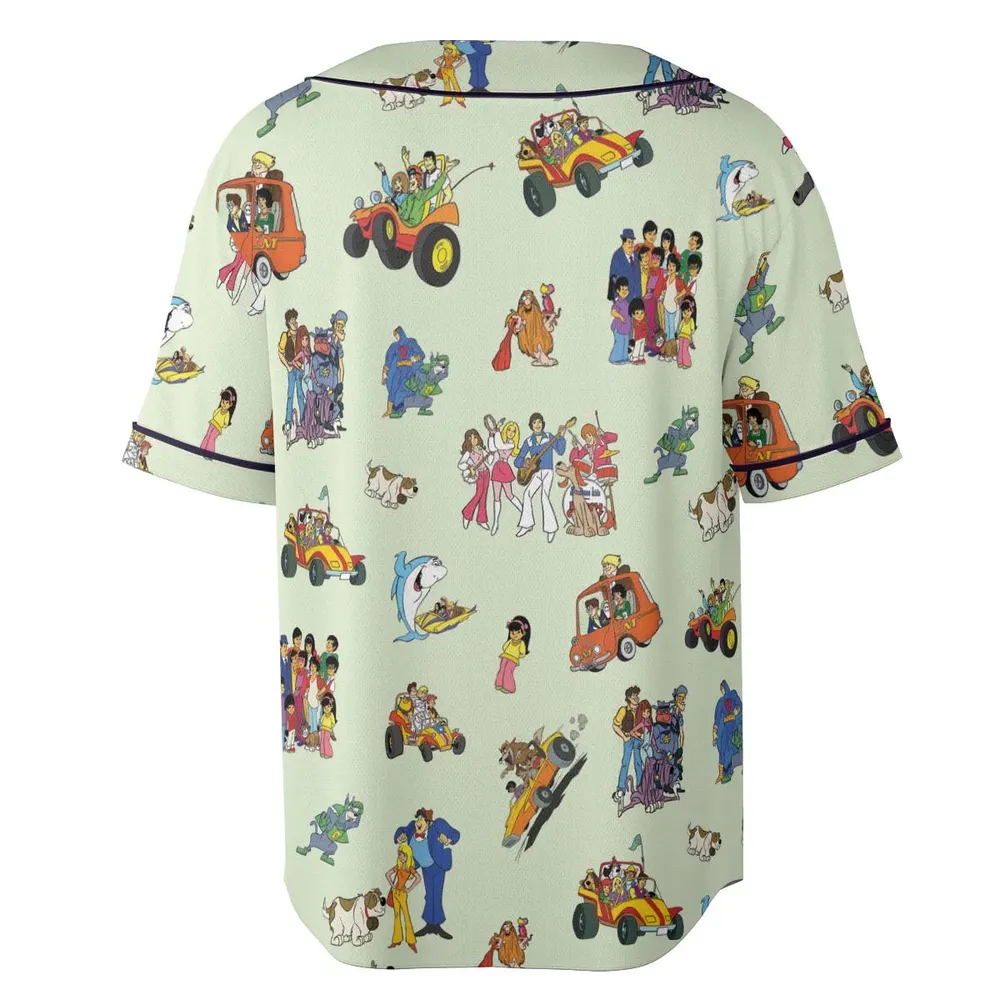 Scooby-Doo ripoffs Unisex Baseball Jersey - 4