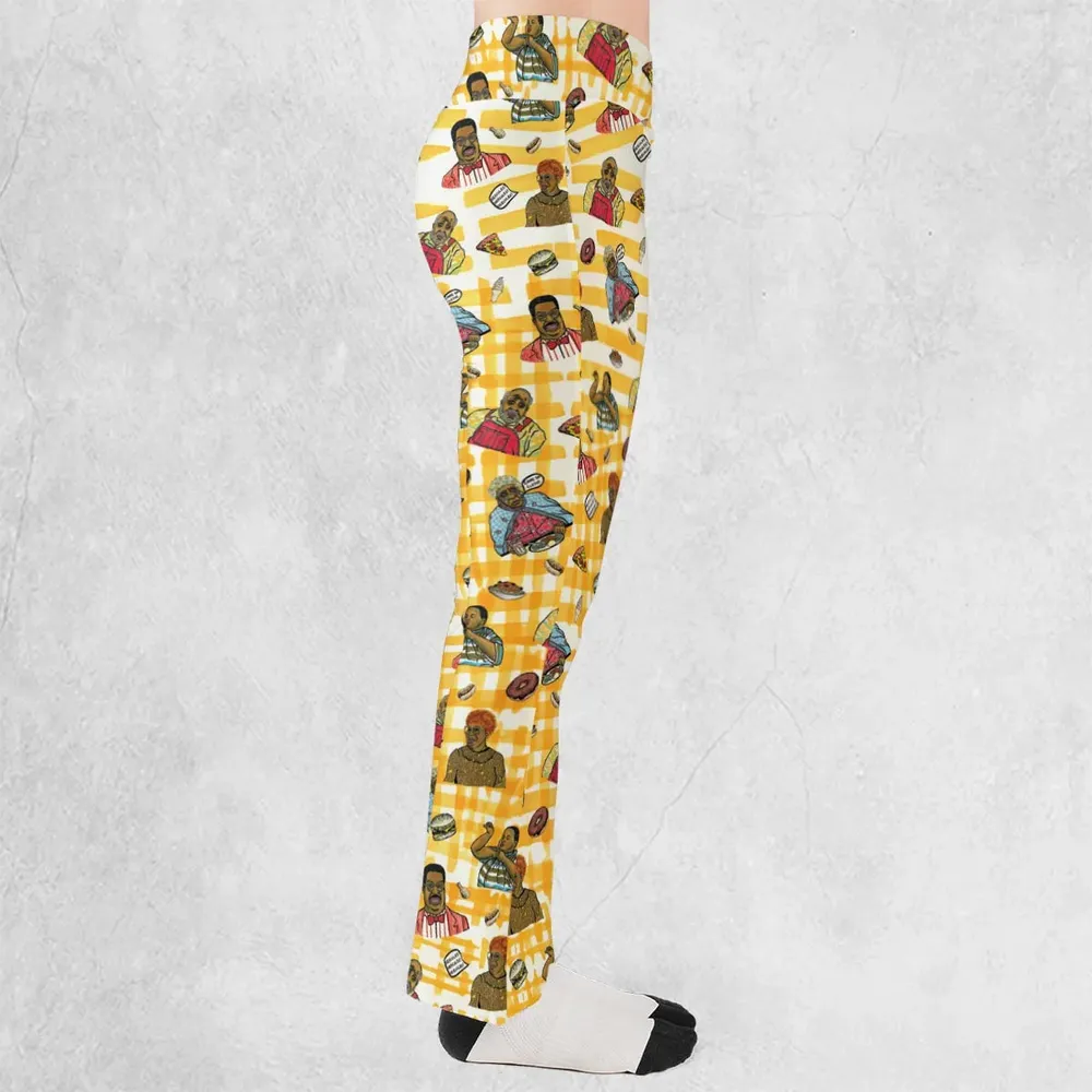 The Nutty Professor Characters Flare Leggings - 2