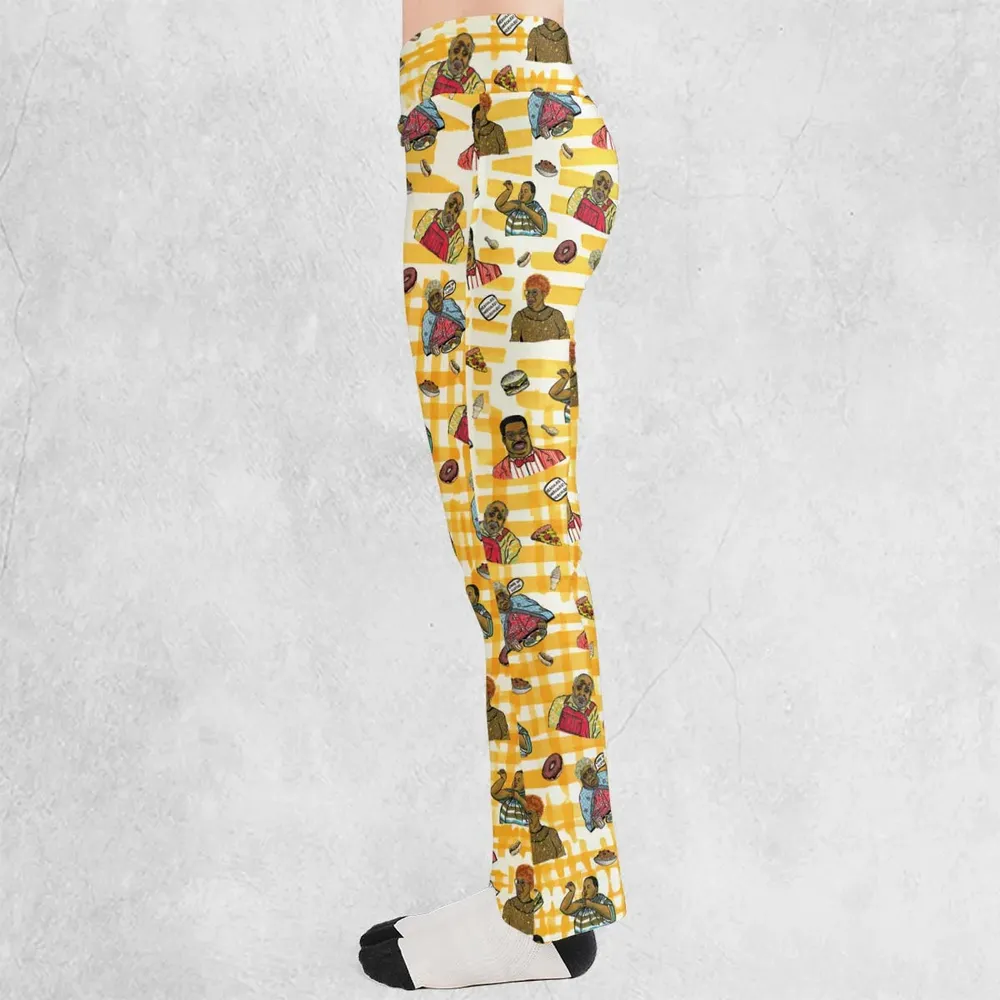 The Nutty Professor Characters Flare Leggings - 3