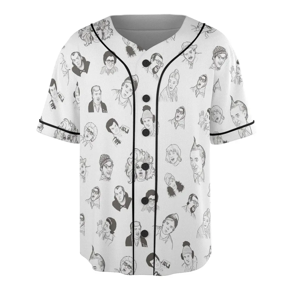 Second City Television Characters Unisex Baseball Jersey - 3