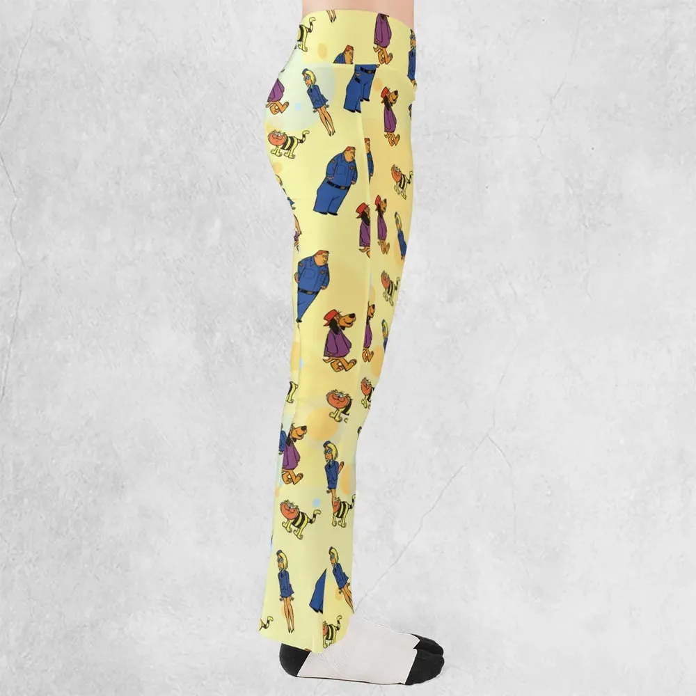 Hong Kong Phooey Power Flare Leggings - 2
