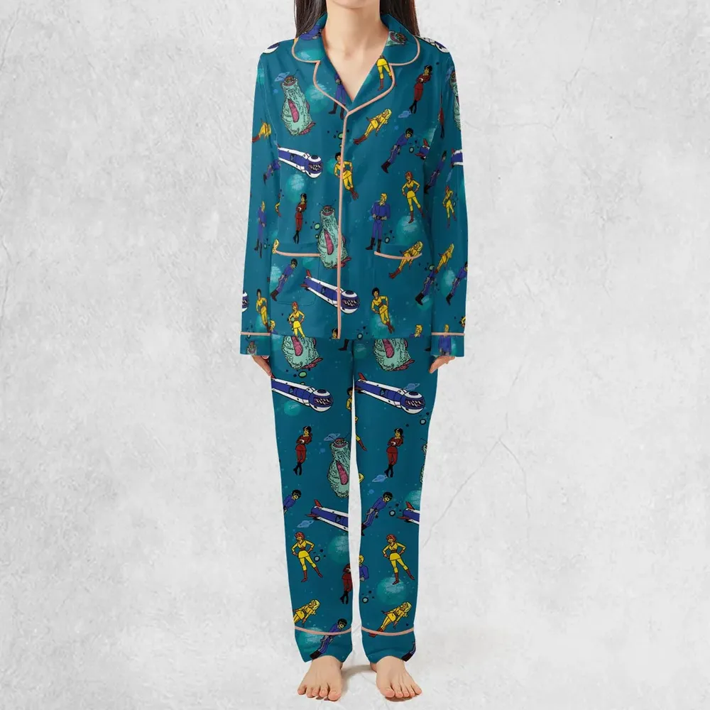 Josie And The Pussy Cats in Outer Space Pajamas Set - 2