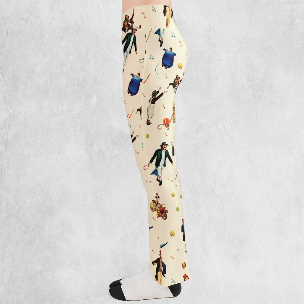 It's Scruumdidiyumptious Willy Wonka And Chocolate Factory Flare Leggings - 3