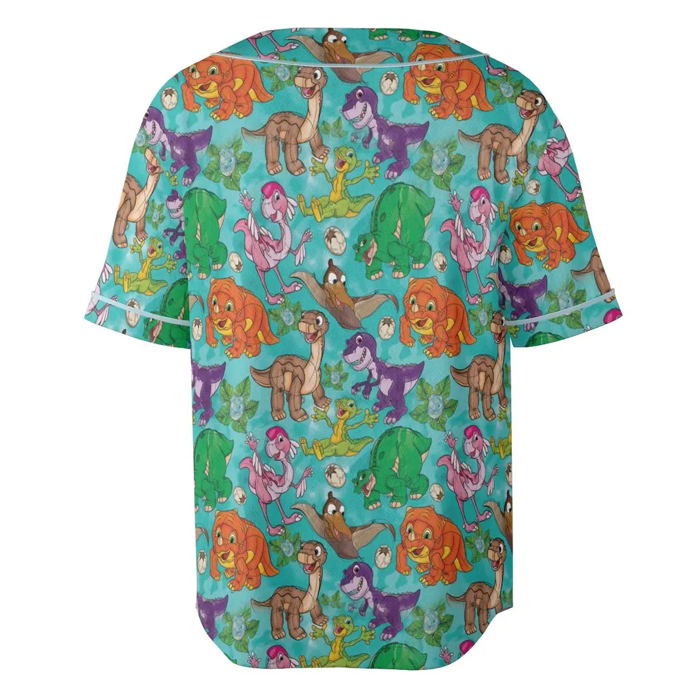 Squad Goals The Land Before Time Unisex Baseball Jersey - 4