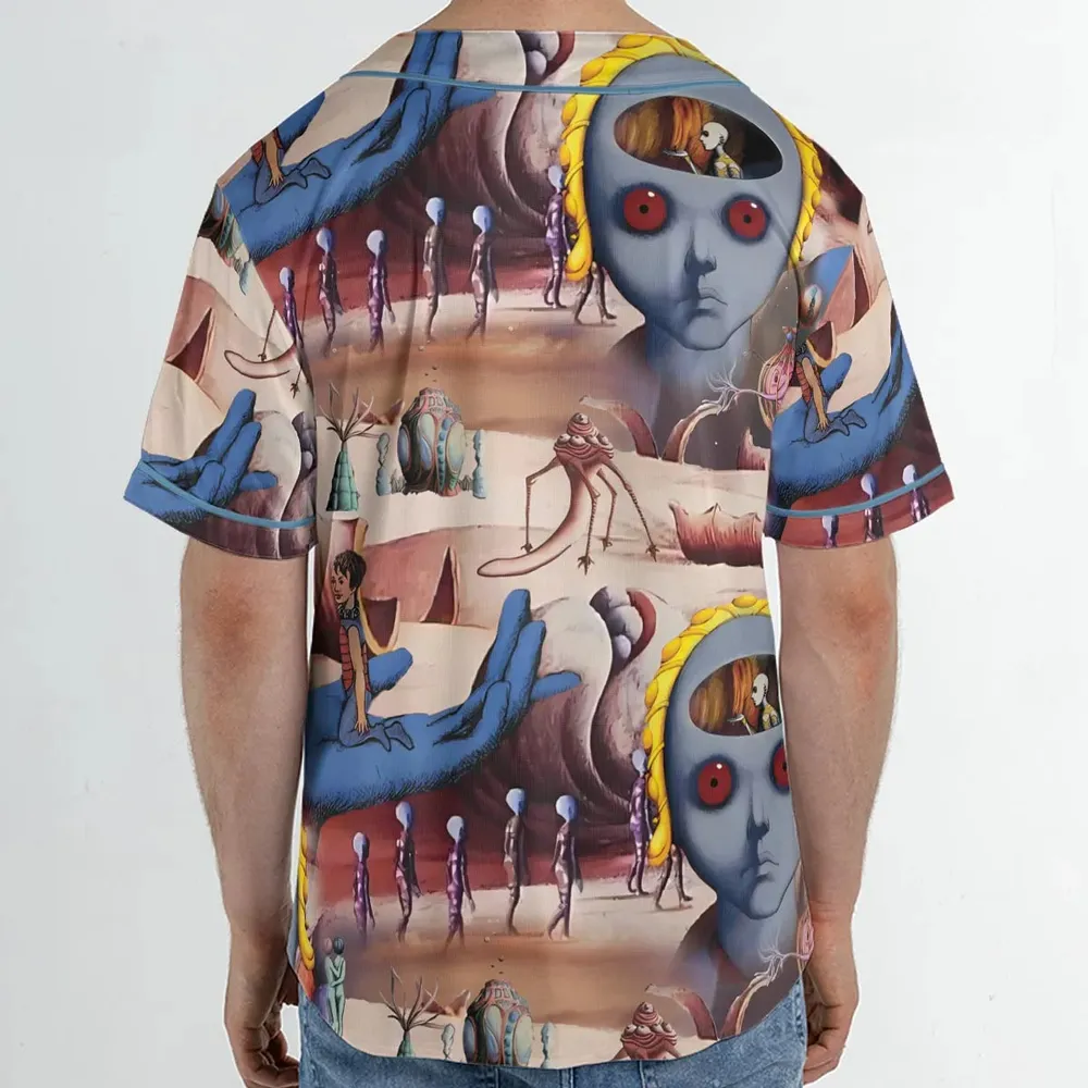 Panorama Moments Fantastic Planet Unisex Baseball Jersey - 2