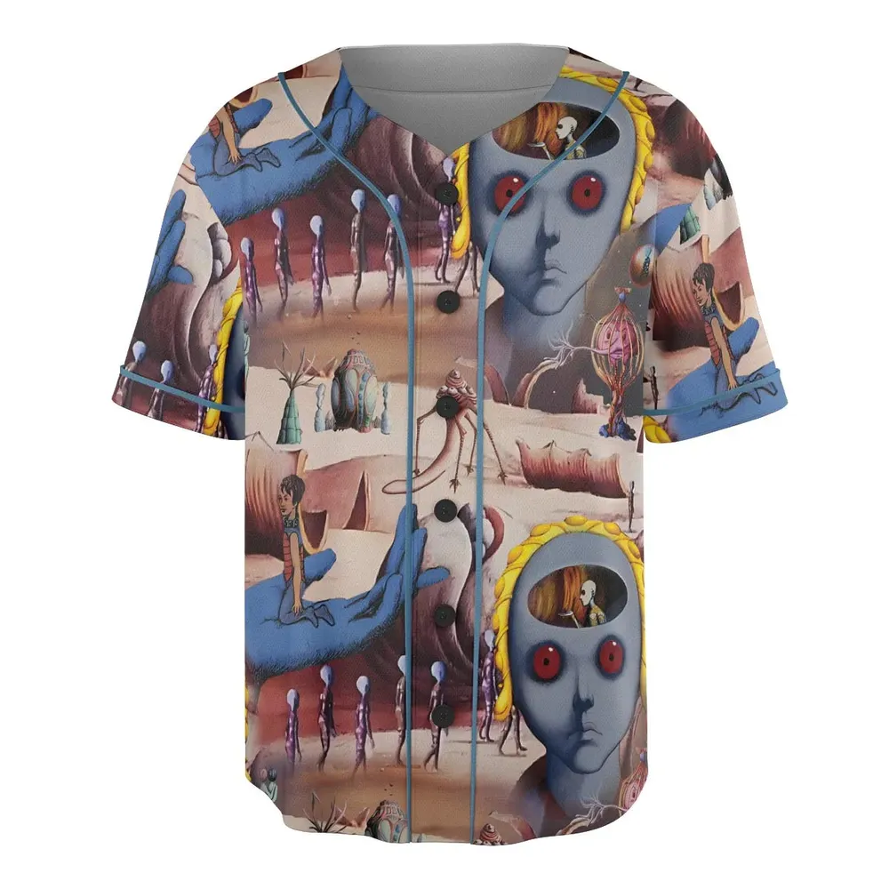 Panorama Moments Fantastic Planet Unisex Baseball Jersey - 3