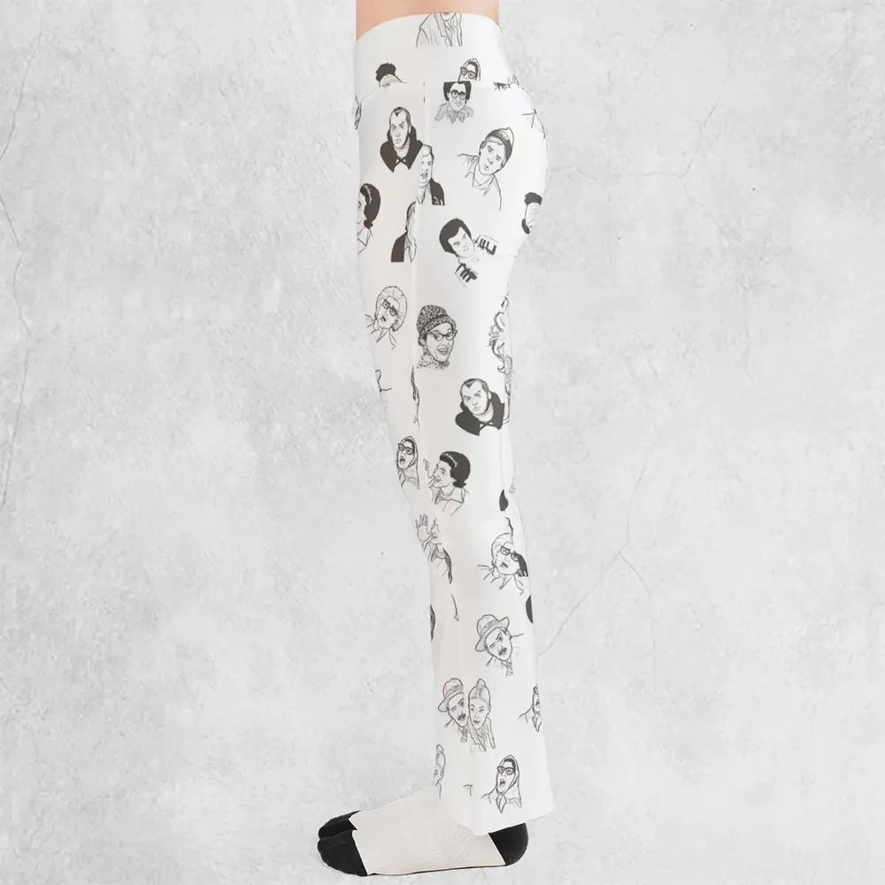 Second City Television Characters Flare Leggings - 3