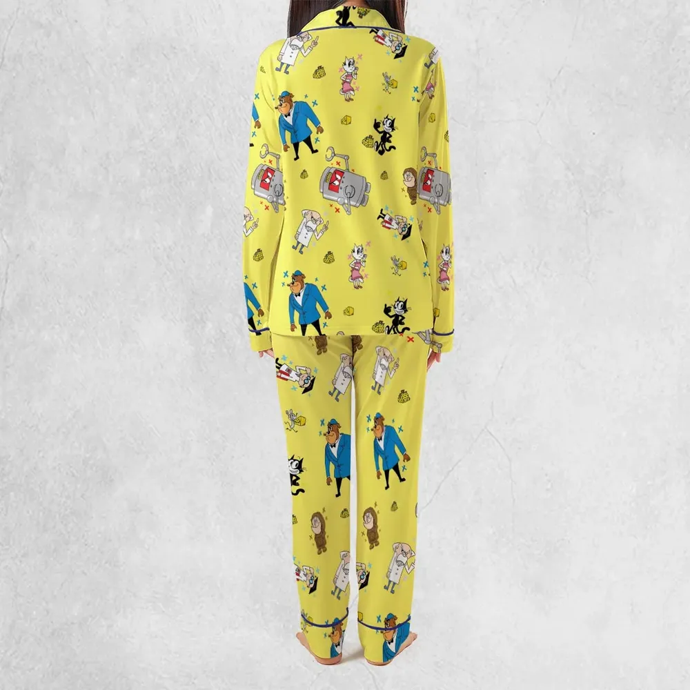Felix The Cat Characters Pajamas Set - 3