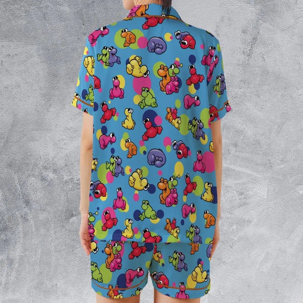 Nerds Candy Kids Satin Short-Sleeve Pajamas Set - 2