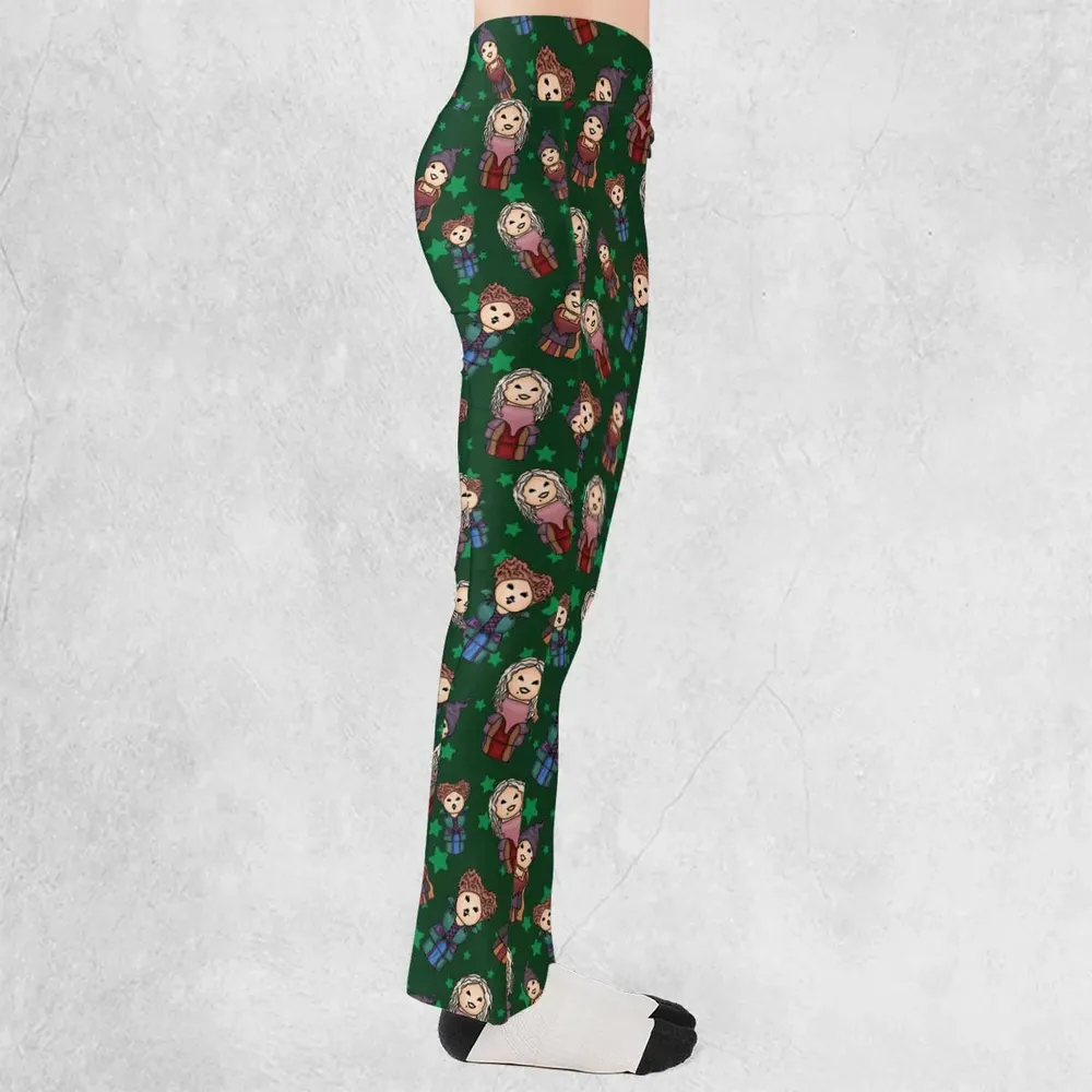 Hocus Pocus Little Witches Flare Leggings - 2