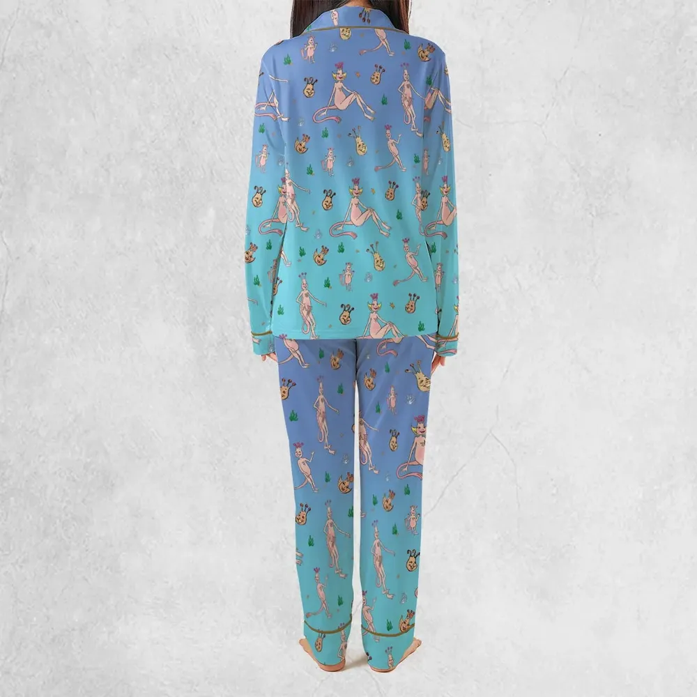 Who You Callin' One-eyed Shrimp Sea-Monkeys Pajamas Set - 3