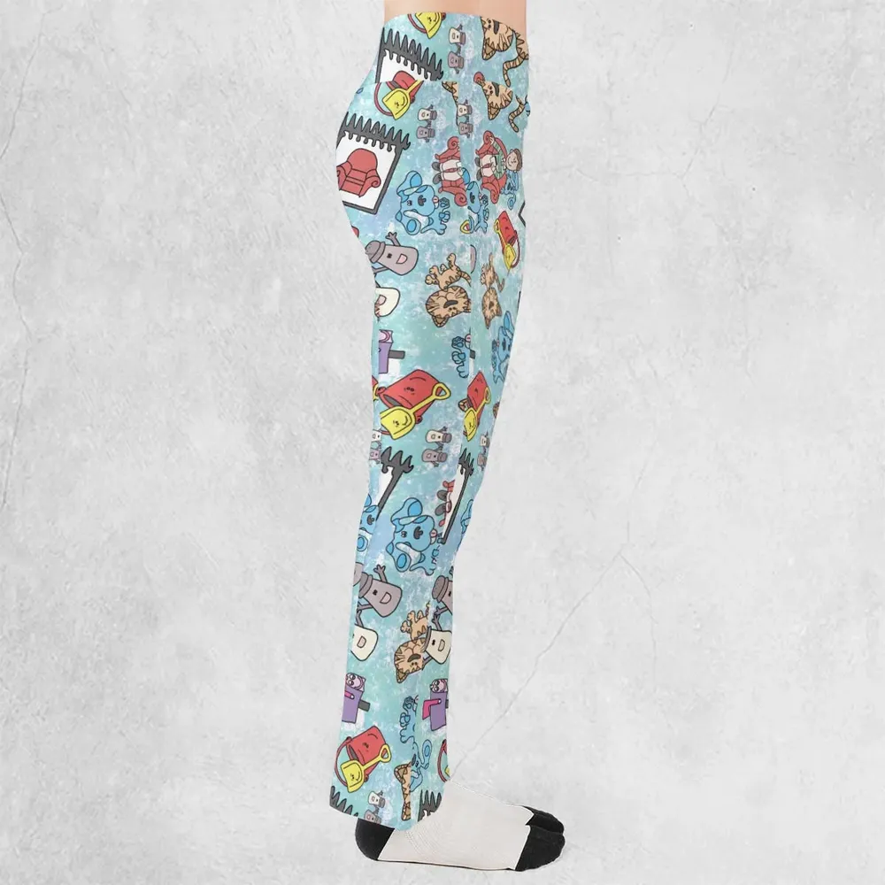 Blue's Clues Friend Party Flare Leggings - 2