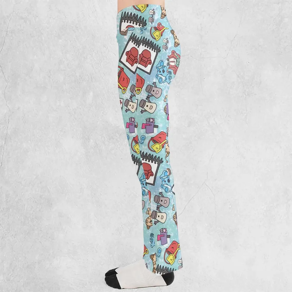 Blue's Clues Friend Party Flare Leggings - 3