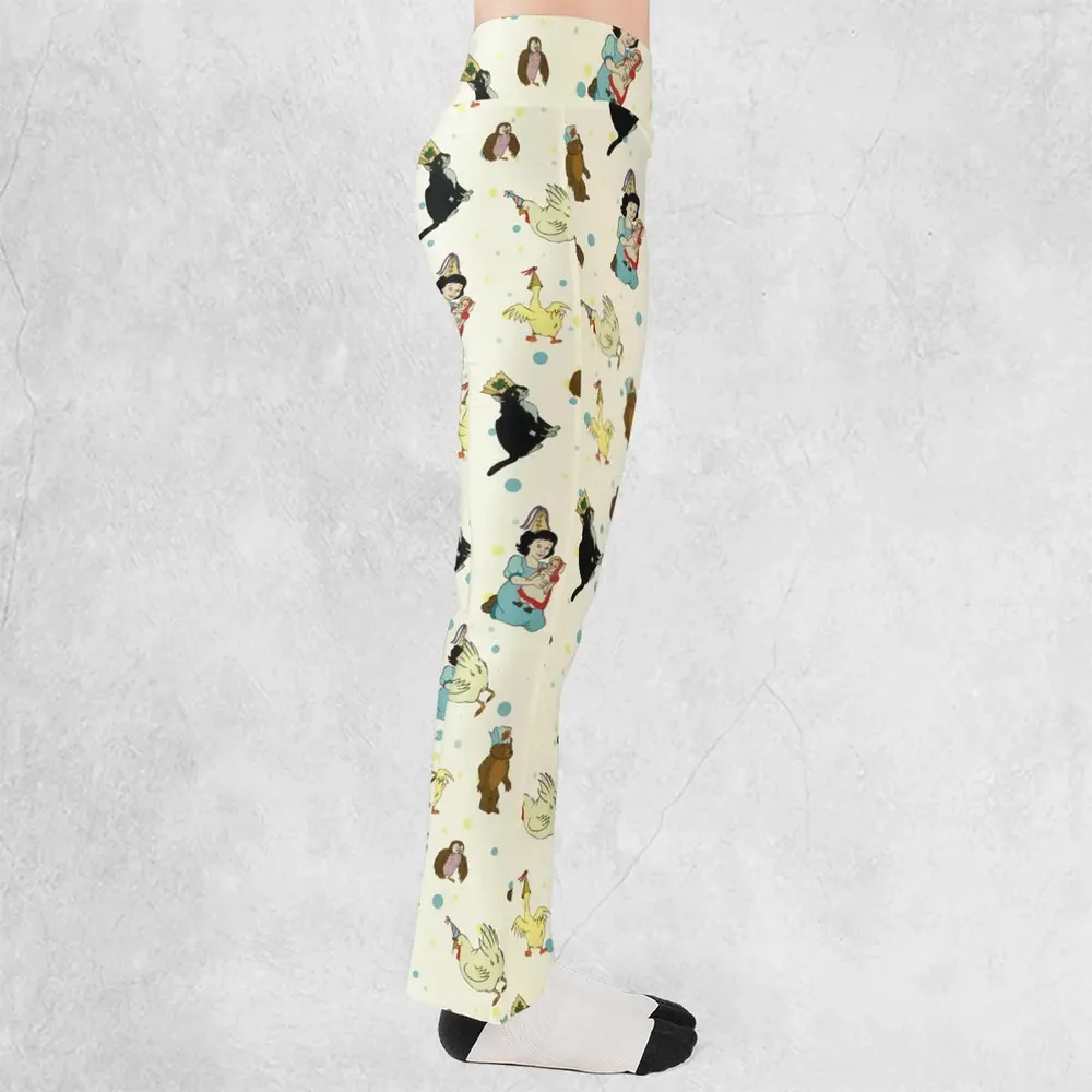 The Curious Cub and His Forest Friends Little Bear Flare Leggings - 2