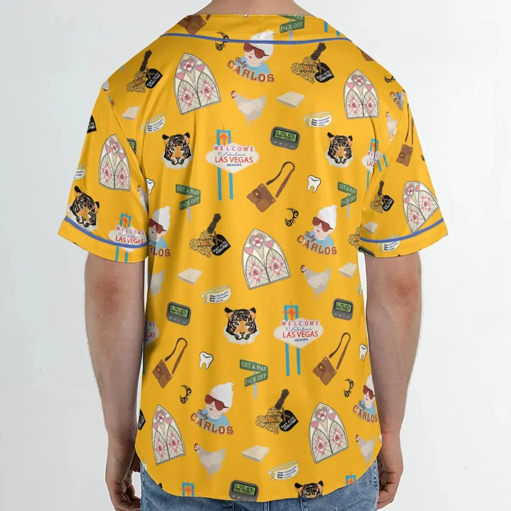 Where's Doug The Hangover Unisex Baseball Jersey - 2