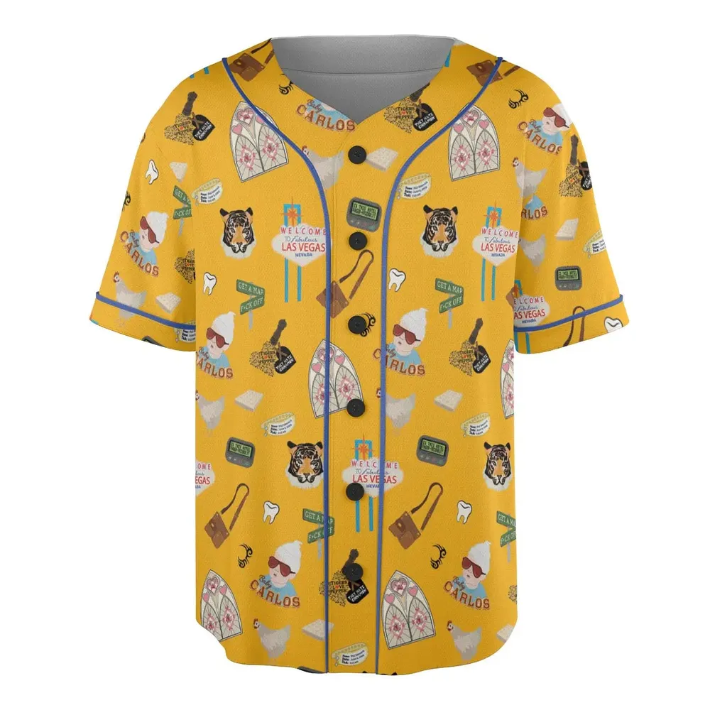 Where's Doug The Hangover Unisex Baseball Jersey - 3