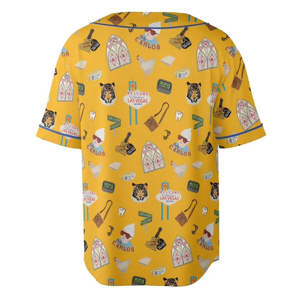 Where's Doug The Hangover Unisex Baseball Jersey - 4