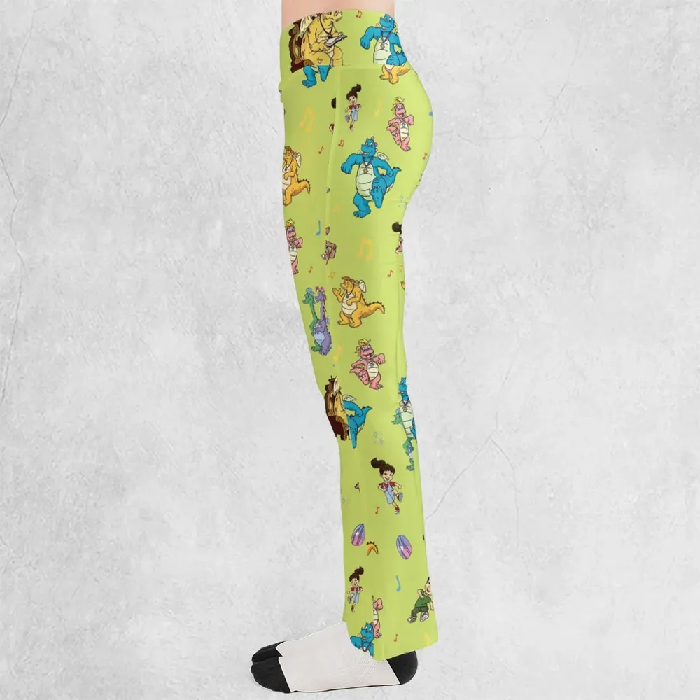 Dragontales Characters Flare Leggings - 3