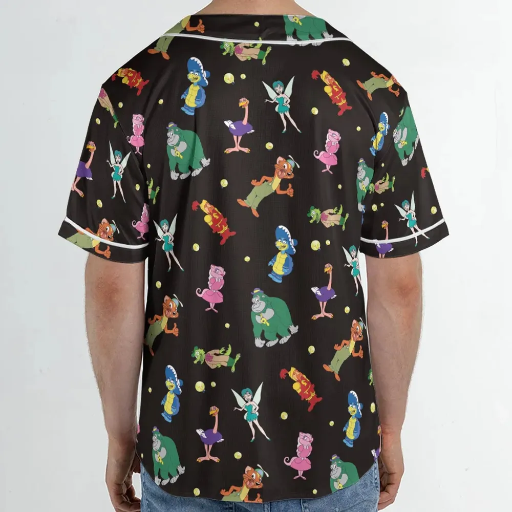 Willy's Vintage Charracters Unisex Baseball Jersey - 2