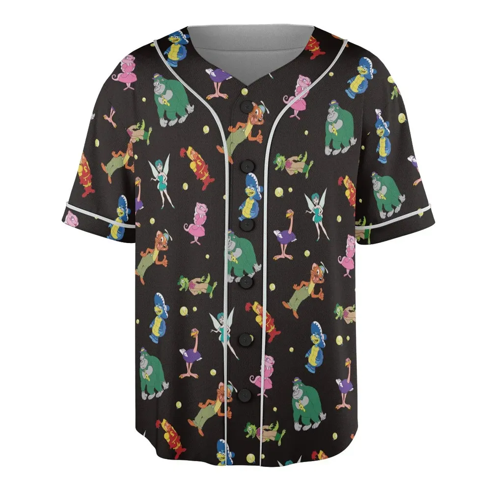 Willy's Vintage Charracters Unisex Baseball Jersey - 3