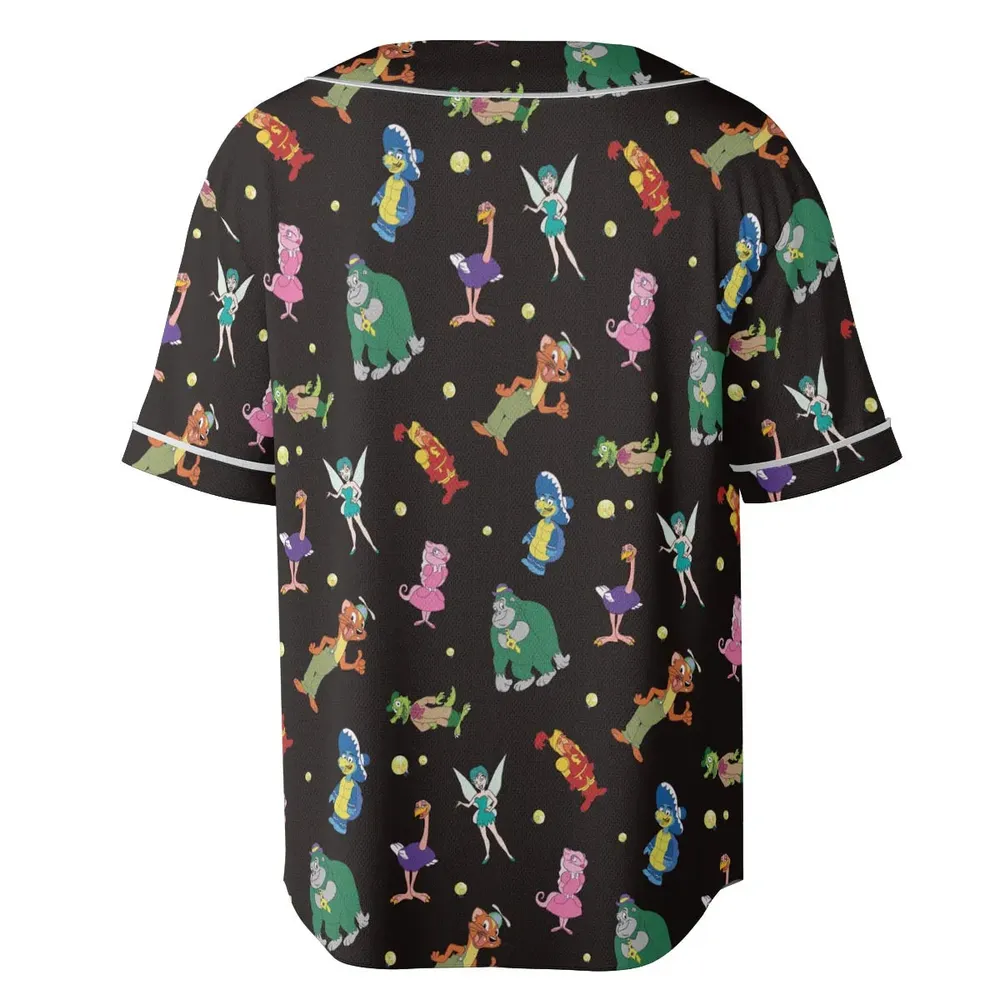 Willy's Vintage Charracters Unisex Baseball Jersey - 4