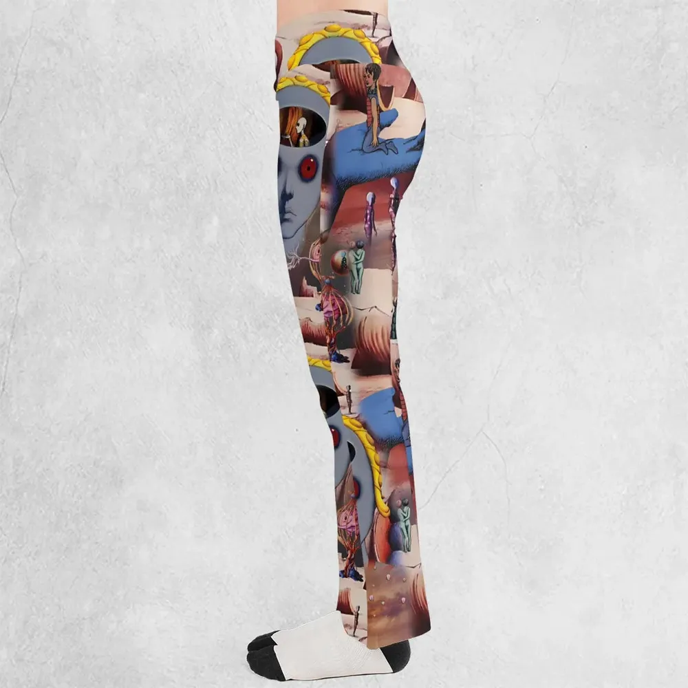 Panorama Moments Fantastic Planet Flare Leggings - 3