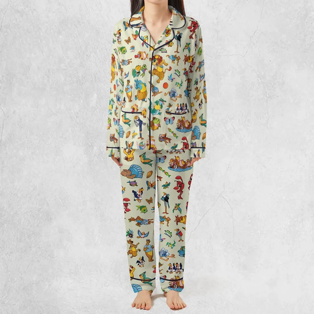 Bedknobs and broomsticks True Blue Team and the Dirty Yellow Team Pajamas Set - 2