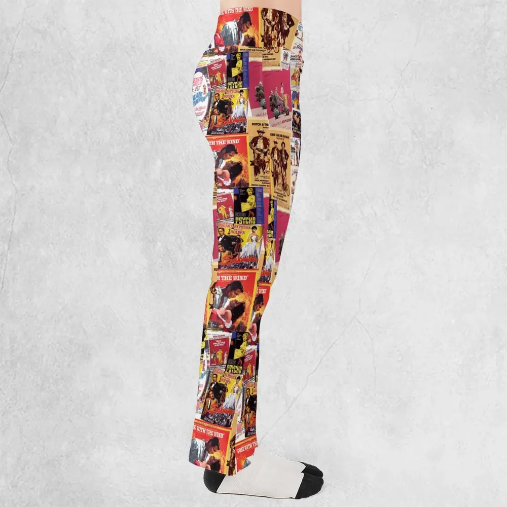 Hollywood Classics Collage Flare Leggings - 2