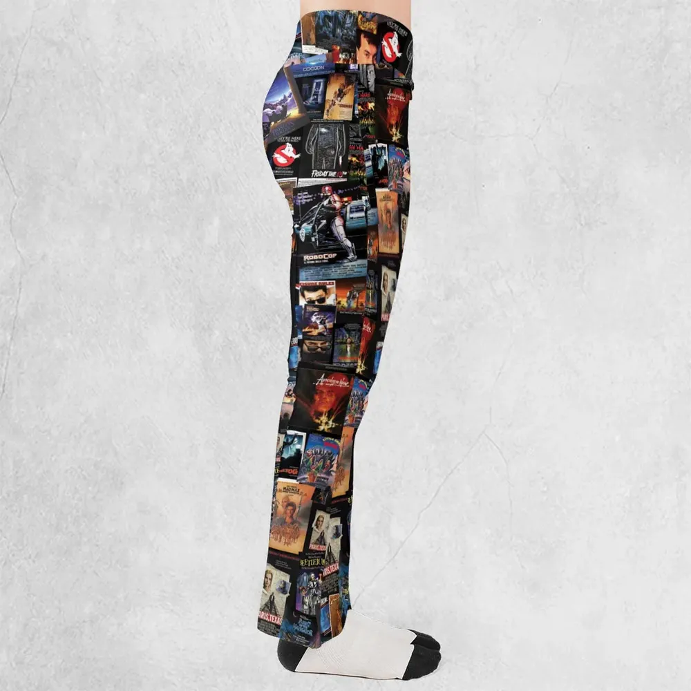 1980s Movie Flare Leggings - 2