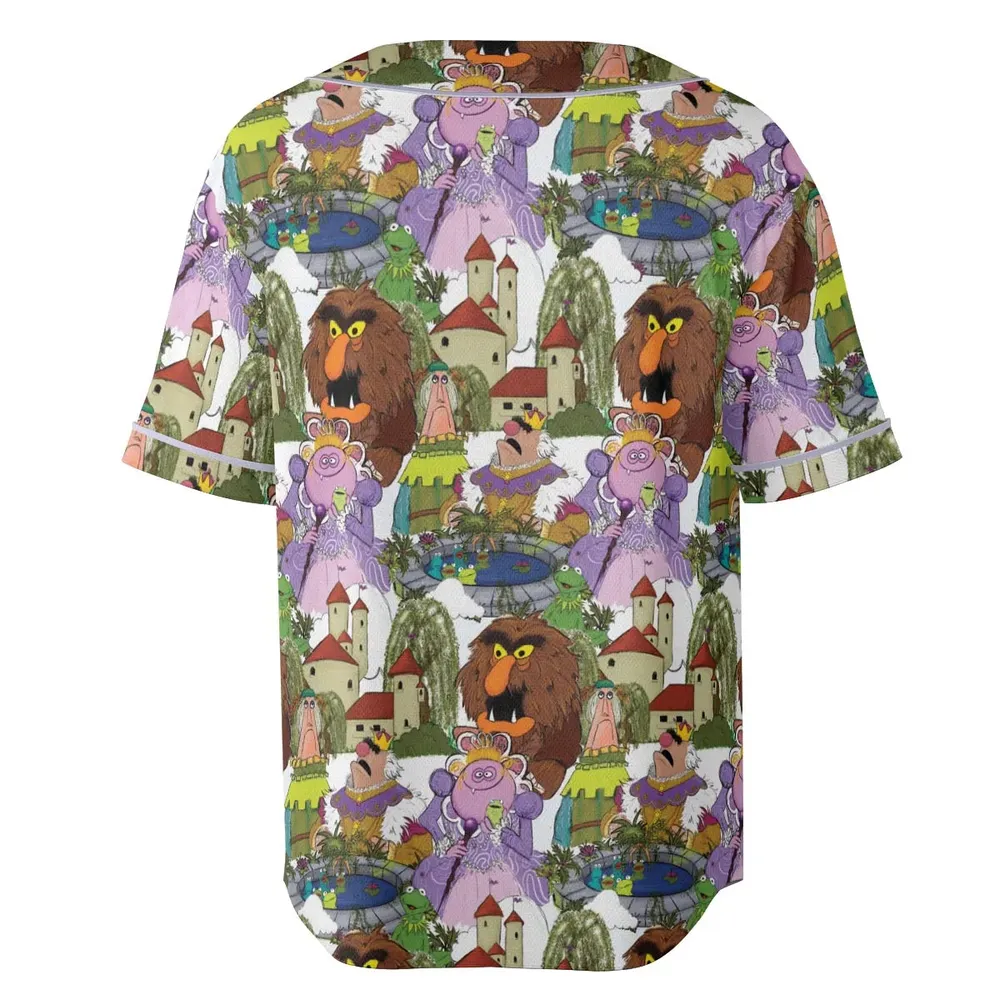 The Frog Prince Tales from Muppetland Unisex Baseball Jersey - 4