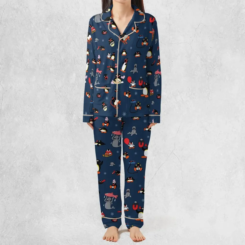 Noot Noot Pingu Pajamas Set - 2