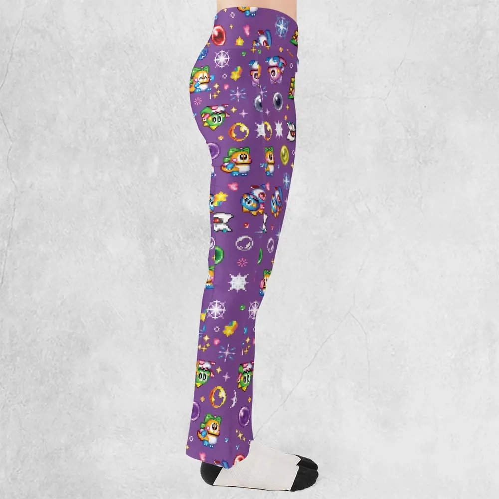 Bubble Bobble Classic Flare Leggings - 2
