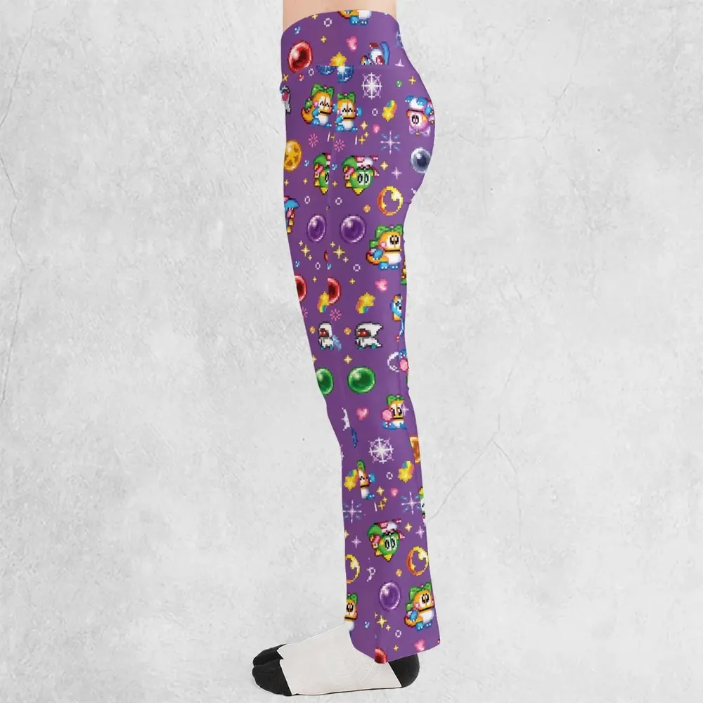 Bubble Bobble Classic Flare Leggings - 3