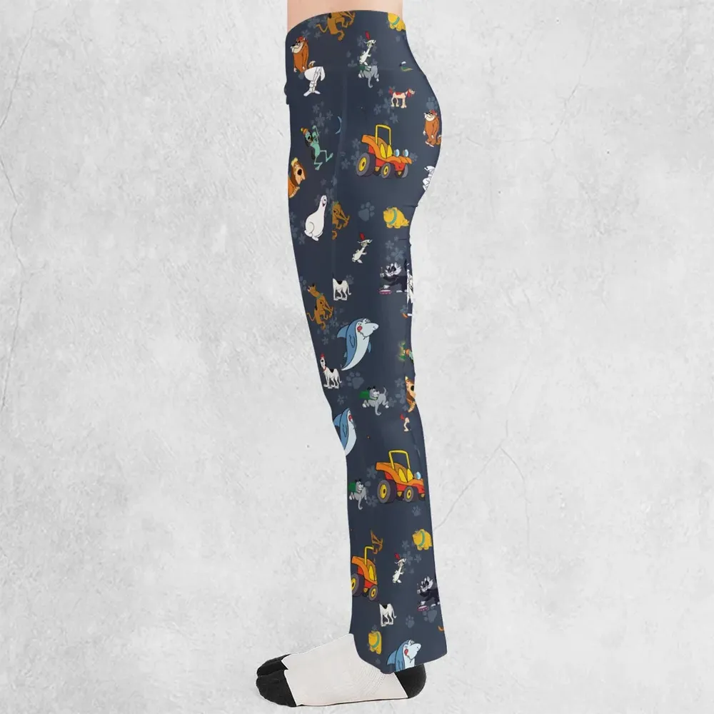 HB Scooby Clones Flare Leggings - 3