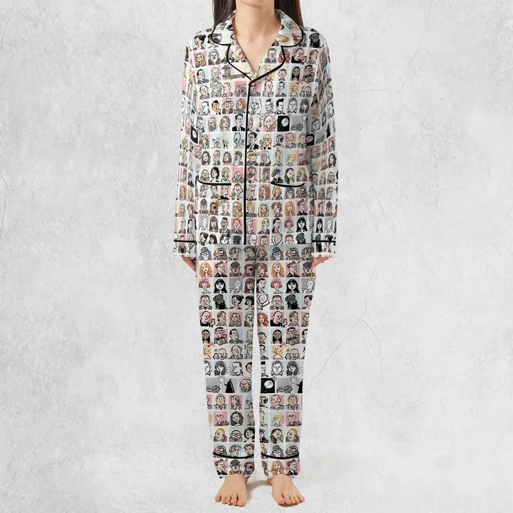Many Faces of Twin Peaks Pajamas Set - 2