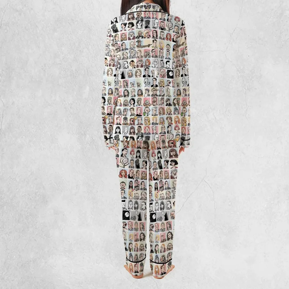 Many Faces of Twin Peaks Pajamas Set - 3