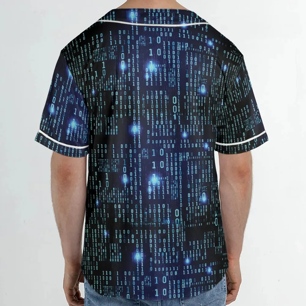 Binary Vibes Unisex Baseball Jersey - 2