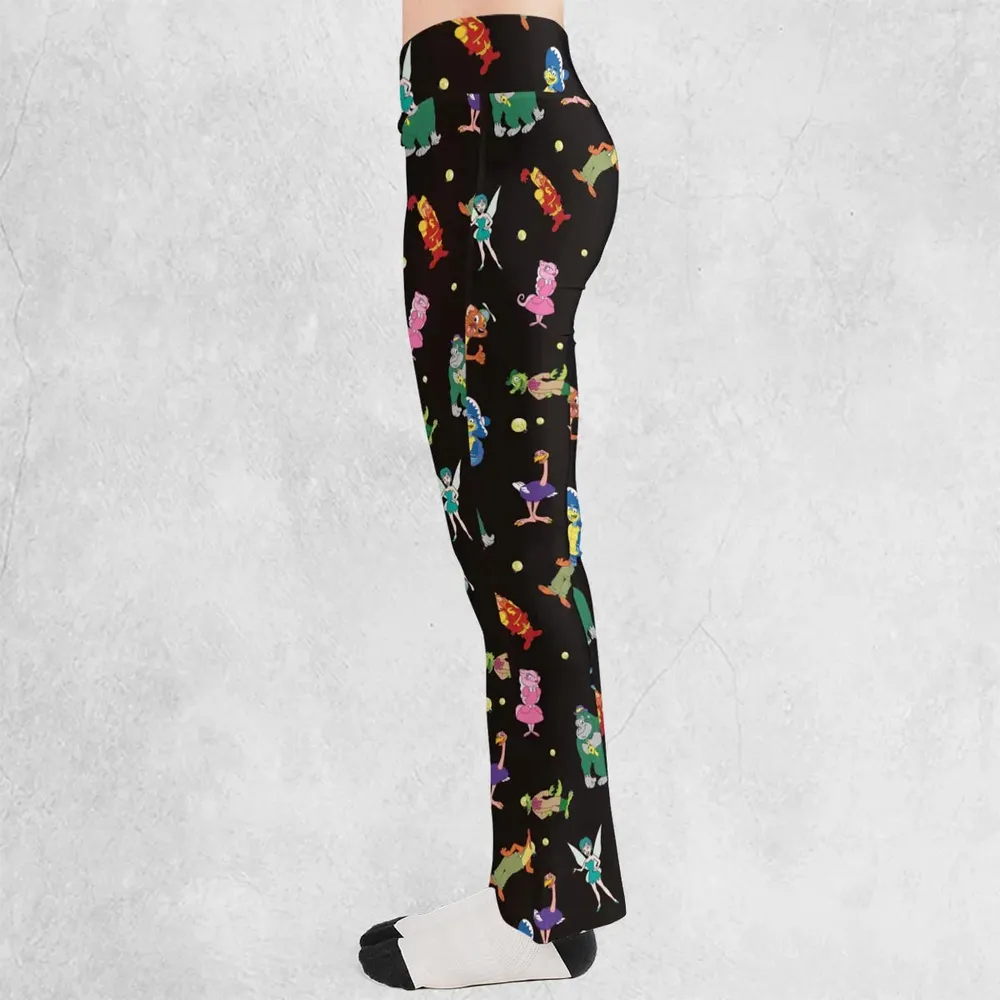 Willy's Vintage Charracters Flare Leggings - 3