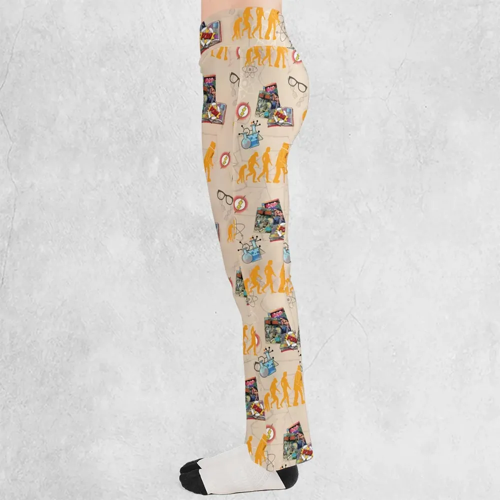 Geek Alert The Big Bang Theory Flare Leggings - 3