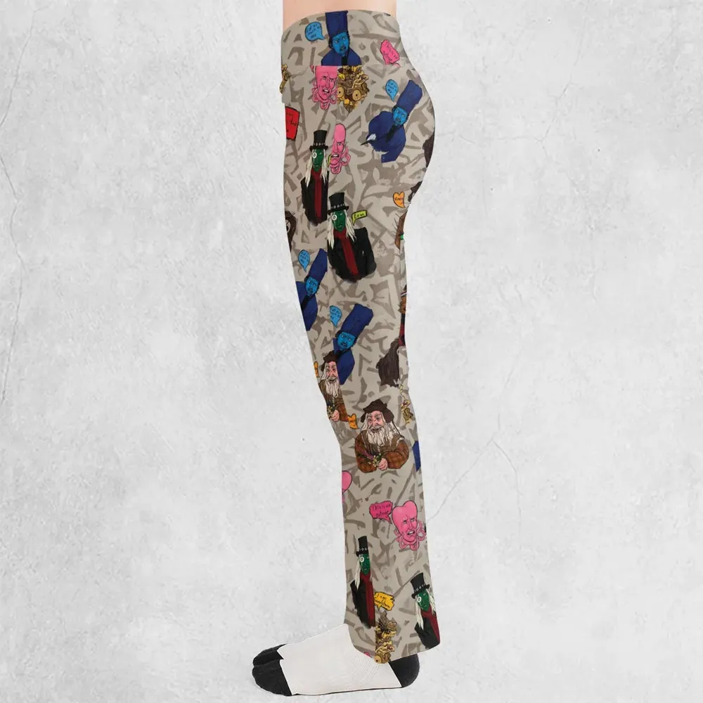 Look At Them Shine Mighty Boosh Flare Leggings - 3