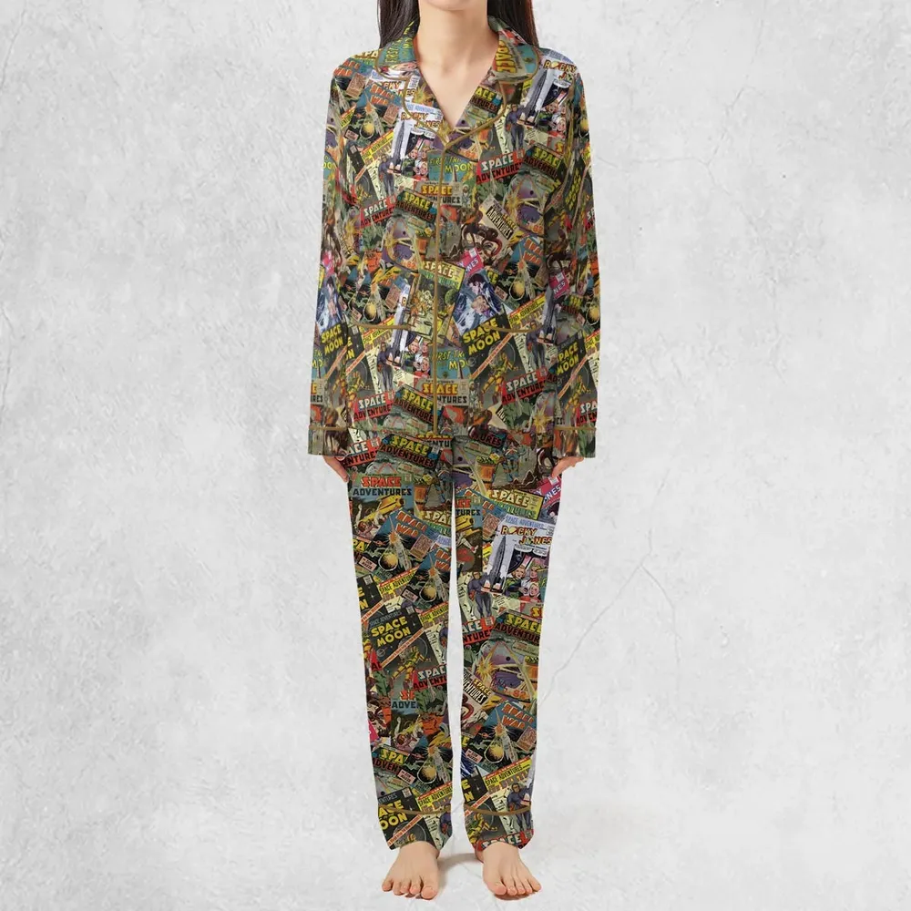 Comic-Con Cartoon Pajamas Set - 2