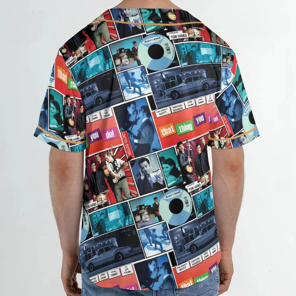 Comic Steelbook That Thing You Do Unisex Baseball Jersey - 2