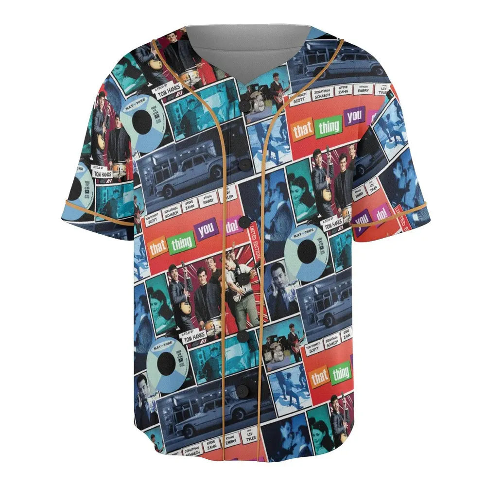 Comic Steelbook That Thing You Do Unisex Baseball Jersey - 3