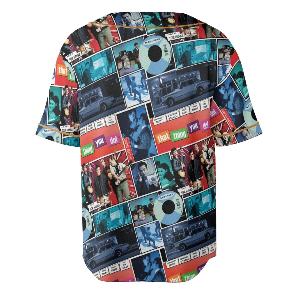 Comic Steelbook That Thing You Do Unisex Baseball Jersey - 4