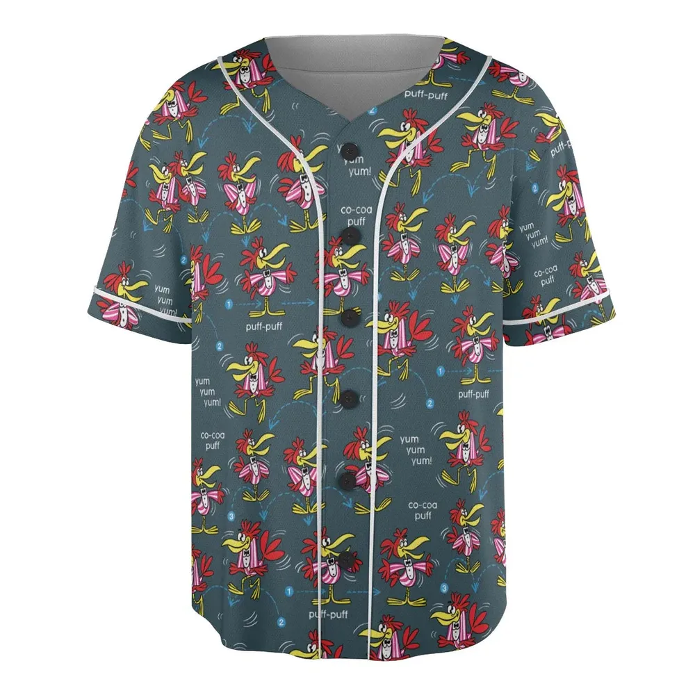 Do The Cuckoo Bird Stomp Unisex Baseball Jersey - 3