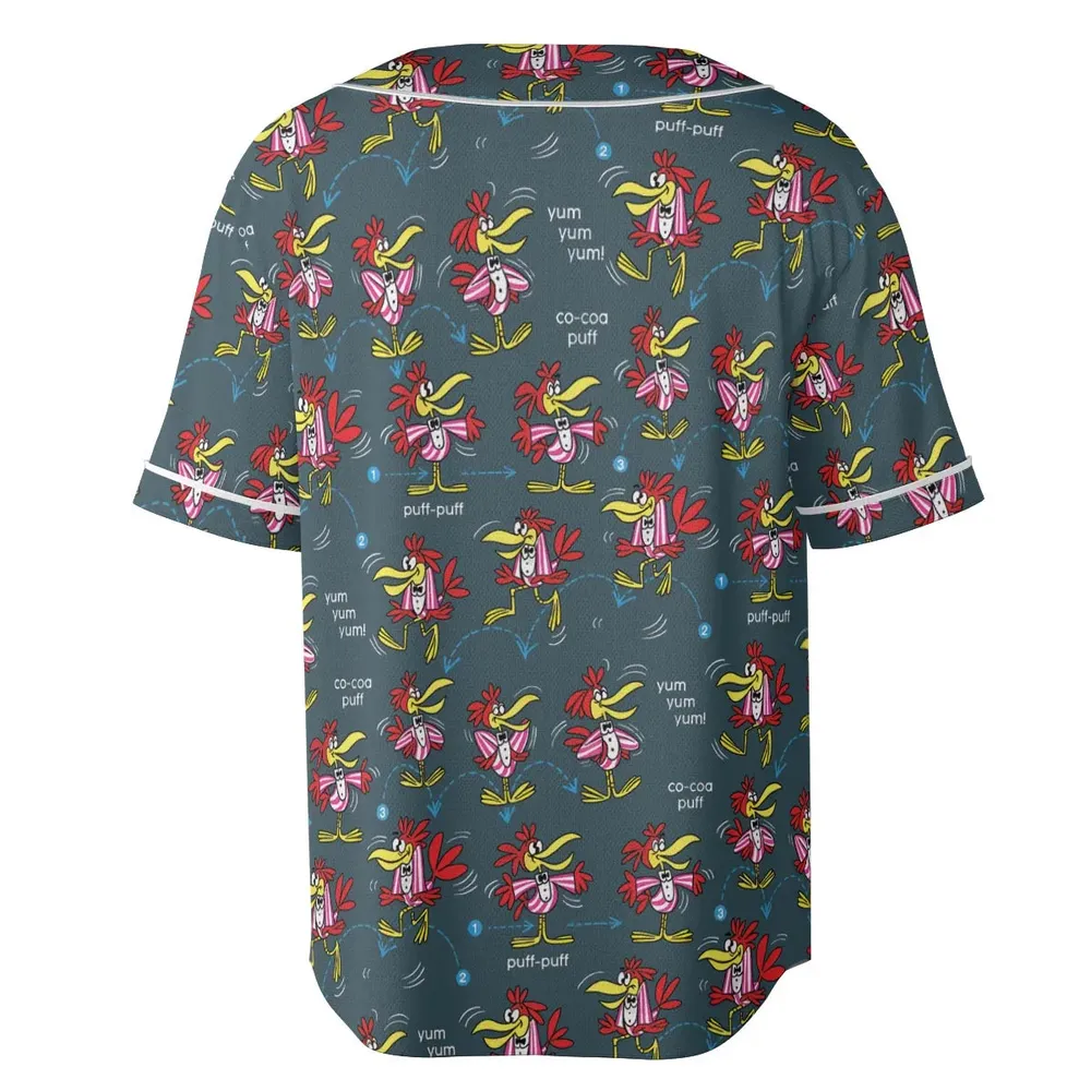 Do The Cuckoo Bird Stomp Unisex Baseball Jersey - 4