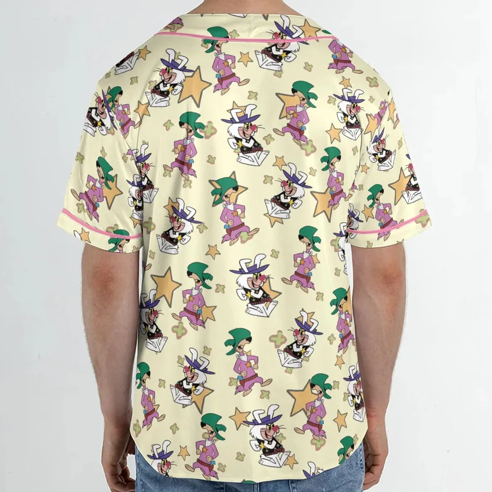 Ricochet Rabbit And Droop-A-Long Unisex Baseball Jersey - 2