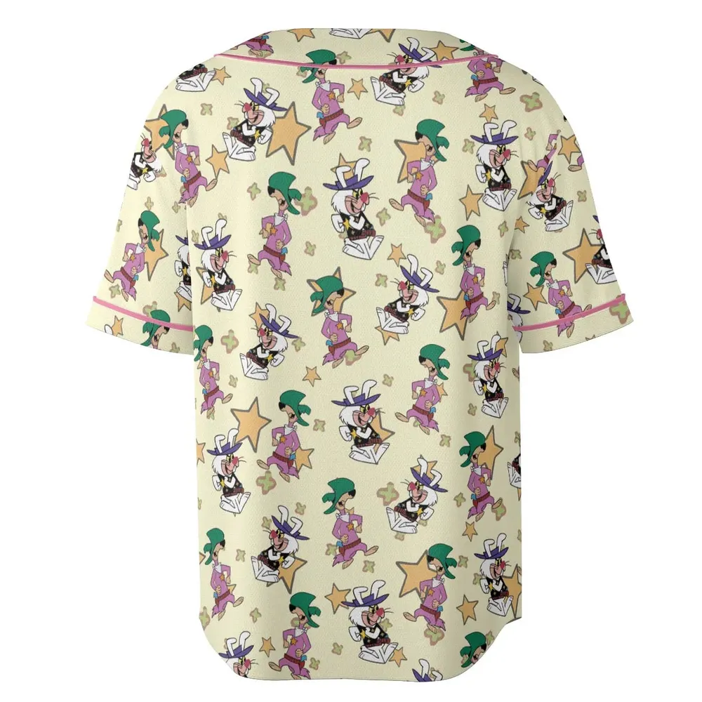 Ricochet Rabbit And Droop-A-Long Unisex Baseball Jersey - 4