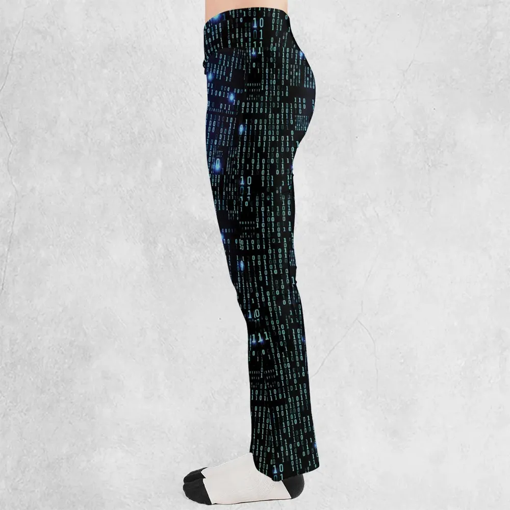 Binary Vibes Flare Leggings - 3