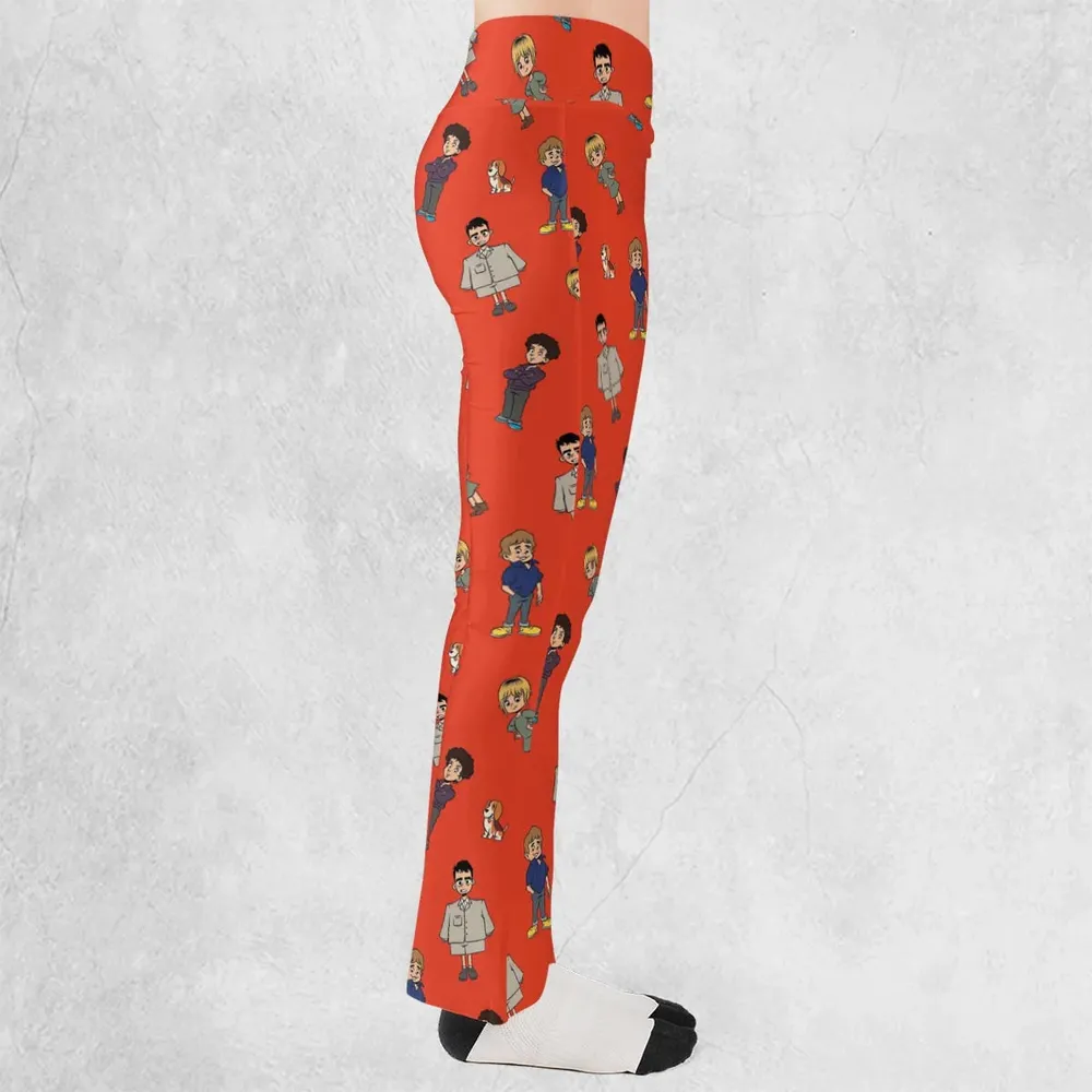 Lil Talking Heads Flare Leggings - 2